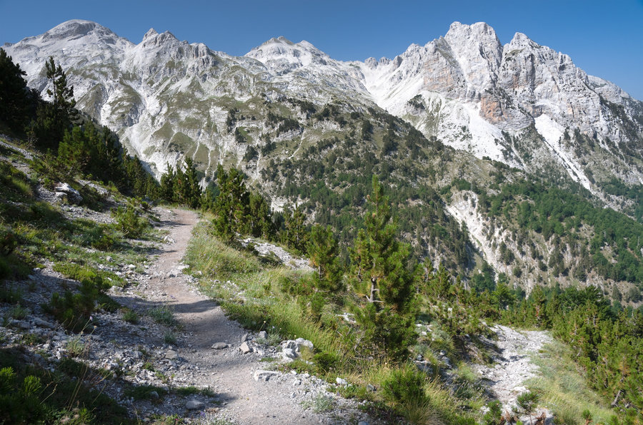 wandelvakantie Albanese Alpen